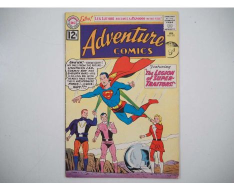 ADVENTURE COMICS #293 (1962 - DC) - First team appearance of the Legion of Super-Pets + second appearance of General Zod + fi