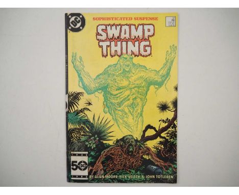 SWAMP THING #37 (1985 - DC) - KEY Copper Age Book - First full appearance of John Constantine - Alan Moore story with Stephen