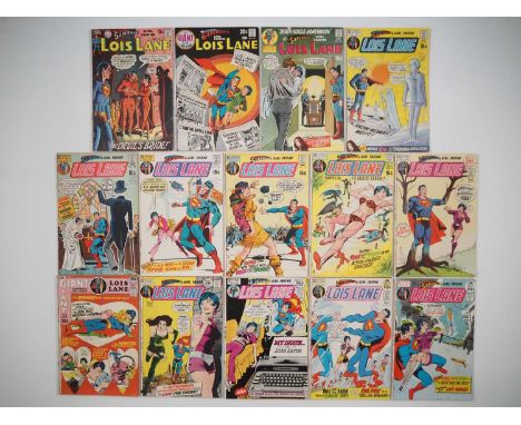 SUPERMAN'S GIRLFRIEND: LOIS LANE #103, 104, 105, 107, 108, 109, 110, 111, 112, 113, 114, 115, 116, 117 (14 in Lot) - (1970/19