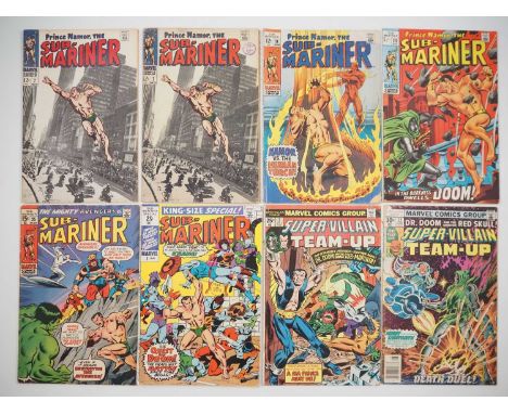 SUB-MARINER LOT (8 in Lot) - Includes SUB-MARINER #7(x2), 14, 20, 35 + SUB-MARINER KING-SIZE SPECIAL #1 + SUPER-VILLAIN TEAM-