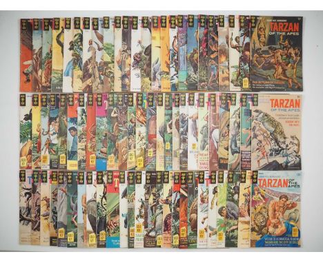 TARZAN #132-135, 137-206 (74 in Lot) - (1962/1972 - GOLD KEY) - Almost complete full run of the GOLD KEY second series (missi