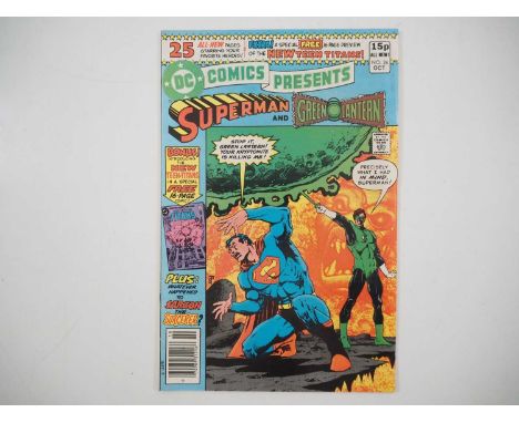 DC COMICS PRESENTS #26 (FIRST TEEN TITANS) - (1980 - DC - Uk Price Variant) - First appearance of the New Teen Titans (16-pag