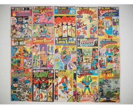 80 PG GIANT #G32 to G39, G41, G42, G43, G46 to G49 (15 in Lot) - (1967/1968 - DC) - Run of 80 pg. Giant titles from Our Army 