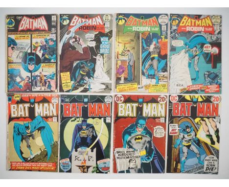 BATMAN #233, 236, 239, 240, 241, 242, 245, 246 (8 in Lot) - (1971/1972 - DC) - Includes the first appearance of Dr. Moon, the
