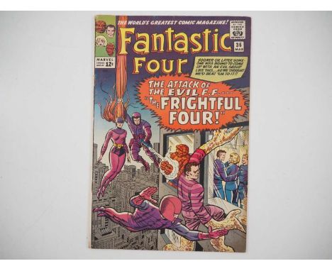 FANTASTIC FOUR #36 (1965 - MARVEL) - First appearances of Medusa (the Inhumans) and the Frightful Four + Engagement party for