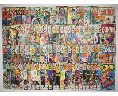 CONAN #4, 6, 11, 15, 17, 19, 22, 31-35, 41-125 (97 in Lot) - (1971/1981 - MARVEL - US &amp; UK Price Variant) - Includes the 