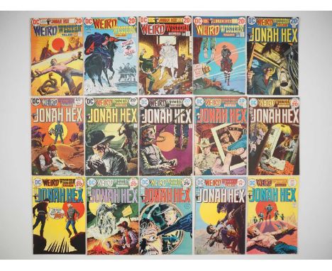 WEIRD WESTERN TALES #14 to 28 (15 in Lot) - (1972/1975 - DC) - Includes the first solo Jonah Hex issue without a back-up stor