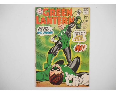 GREEN LANTERN #59 (1968 - DC) - The first appearance of Guy Gardner, Hal Jordan's backup Green Lantern - Gil Kane/Murphy Ande