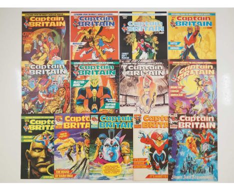 CAPTAIN BRITAIN VOL. 2 #2, 3, 4, 5, 6, 7, 8, 9, 10, 11, 12, 13, 14 (13 in Lot) - (1985/1986 - BRITISH MARVEL) - Includes the 