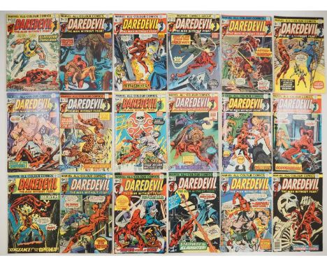 DAREDEVIL #113, 114, 115, 116, 117, 118, 119, 120, 121, 122, 123, 124, 125, 126, 127, 128, 129, 130 (18 in Lot) - (1974/1976 