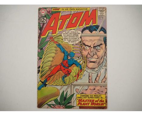 ATOM #1 (1962 - DC) - 'Master of the Plant World' - First appearances of the Plant Master (Jason Woodrue) and Maya - Gil Kane