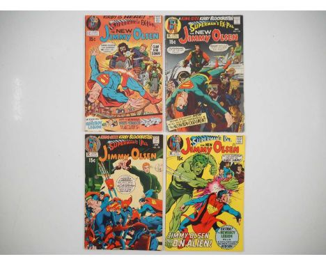 SUPERMAN'S PAL JIMMY OLSEN #133, 134, 135, 136 (4 in Lot) - (1970/71 - DC) - Includes the first, second &amp; third appearanc