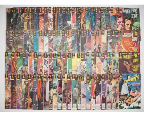 THE TWILIGHT ZONE #1 to 83, 85 to 92 + FOUR COLOR #1288 (92 in Lot) - (1962/1982 - GOLD KEY/WHITMAN + 1962 - DELL) - Includes