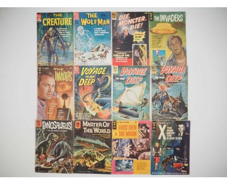 DELL &amp; GOLD KEY HORROR/SCI-FI LOT (12 in Lot) - Includes THE CREATURE #1 (1963 - DELL) + THE WOLFMAN #1 (1963 - DELL) + D