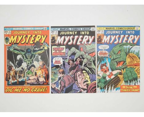 JOURNEY INTO MYSTERY VOL. 2 #1, 14, 18 (3 in Lot) - (1972/1975 - MARVEL) - Includes the first appearance of Death as a cosmic