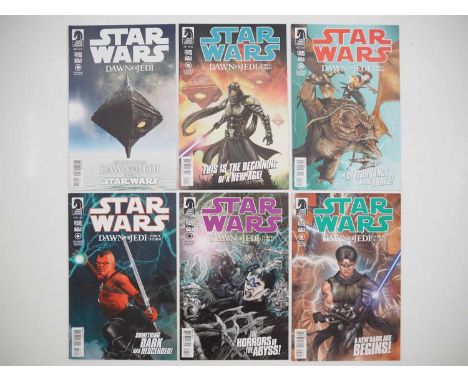 STAR WARS: DAWN OF THE JEDI - FORCE STORM #0, 1, 2, 3, 4, 5 (6 in Lot) - (2012 - Dark Horse) - Complete five issue series (wi