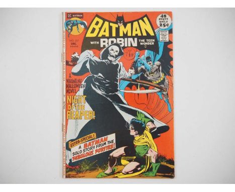 BATMAN #237 - (1971 - DC - UK Cover Price) - First appearance of the Reaper + First Rutland Vermont/Bald Mountain Halloween c