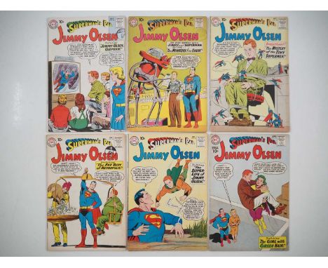 SUPERMAN'S PAL JIMMY OLSEN #46, 47, 48, 49, 50, 51 (6 in Lot) - (1960/1961 - DC) - All 10 cent issues - Includes the first te