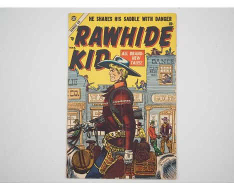 RAWHIDE KID #1 (1955 - ATLAS) - The first appearance of the Rawhide Kid (the first version of the character) - Cover art by J