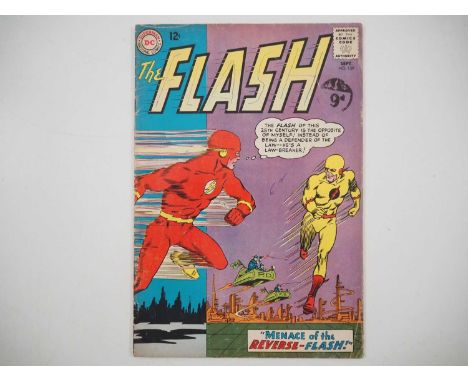 FLASH #139 (1963 - DC) - The first appearance and origin of Professor Zoom, Eobard Thawne aka the Reverse-Flash - Art by Carm