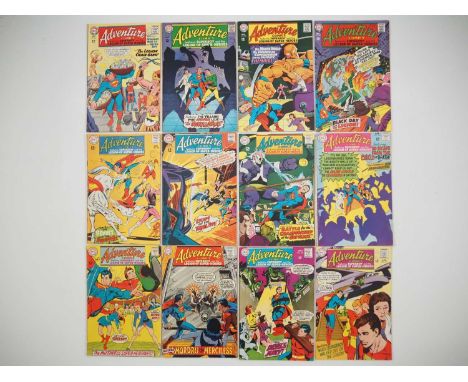 ADVENTURE COMICS #360, 361, 362, 363, 364, 365, 366, 367, 368, 369, 370, 371 (12 in Lot) - (1967/1968 - DC) - Includes the fi