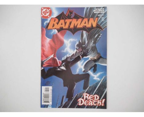 BATMAN #635 (2005 - DC) - First appearance of Jason Todd as Red Hood - Flat/Unfolded - a photographic condition report is ava