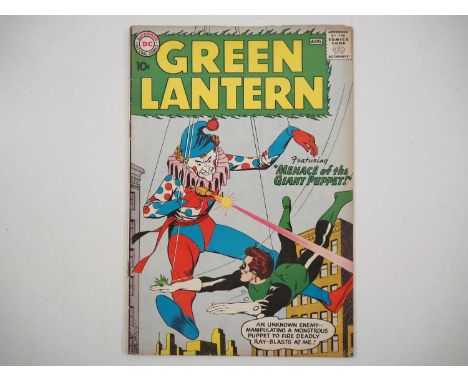 GREEN LANTERN #1 - (1960 - DC) - First appearances of the Guardians of the Universe &amp; Puppet Master + Origin retold - Joh