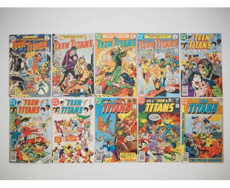 TEEN TITANS #44, 45, 46, 47, 48, 49, 50, 51, 52, 53 (10 in Lot) - (1976/1978 - DC) - Mal Duncan becomes the Guardian, first a
