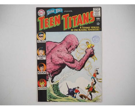 BRAVE AND THE BOLD #60 (1965 - DC) - Second team appearance of the Teen Titans - Includes the first appearance of Wonder Girl