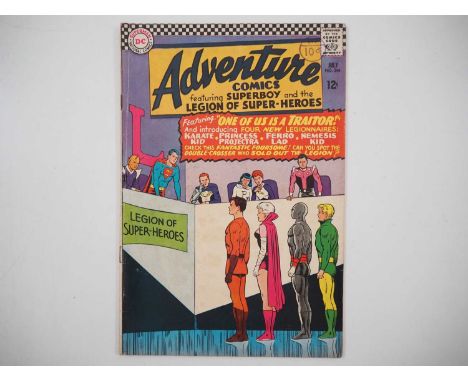 ADVENTURE COMICS #346 (1966 - DC) - The first written work by Jim Shooter in the comic industry (Aged 14!) - Includes the fir