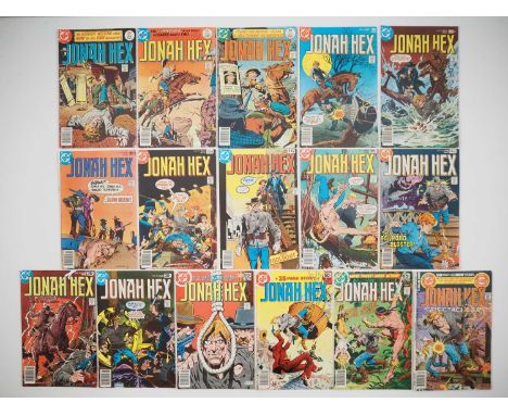 JONAH HEX #1, 2, 3, 5, 6, 9, 10, 11, 12, 13, 14, 15, 16, 17, 18 + JONAH HEX SPECTACULAR (16 in Lot) - (1977/1978 - DC) - The 