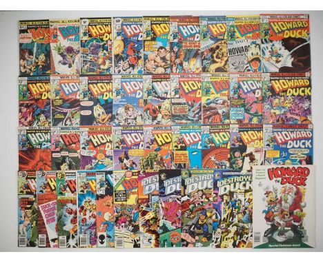 HOWARD THE DUCK LOT (38 in Lot) - Includes HOWARD THE DUCK #1 to 32 (1976/1986 - MARVEL) + KING-SIZE ANNUAL #1 (1977 - MARVEL