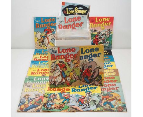 LONE RANGER #1 to 28, 30 to 145) (144 in Lot) - (1948/1962 - DELL) - An almost full complete run (missing only issue #29) of 