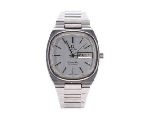 Omega Seamaster automatic stainless steel gentleman's bracelet watch, ref. 166.0213 / 366.0845, circa 1979, serial no. 424643
