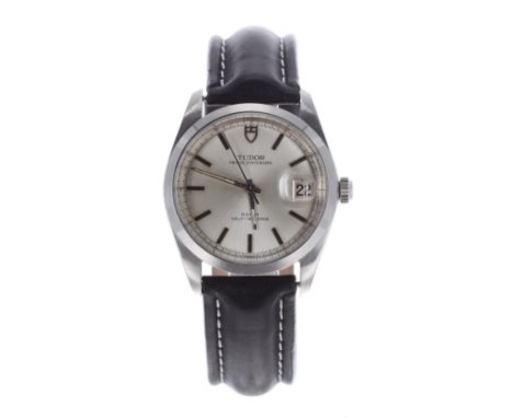 Tudor Prince Oysterdate Rotor Self-Winding stainless steel gentleman's wristwatch, ref. 9054, circa 1977, serial no. 871xxx, 