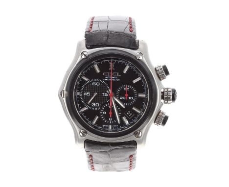 Ebel 911 BTR Chronometer Chronograph automatic stainless steel gentleman's wristwatch, ref. E9137L73, circa 2009, no. A108xxx