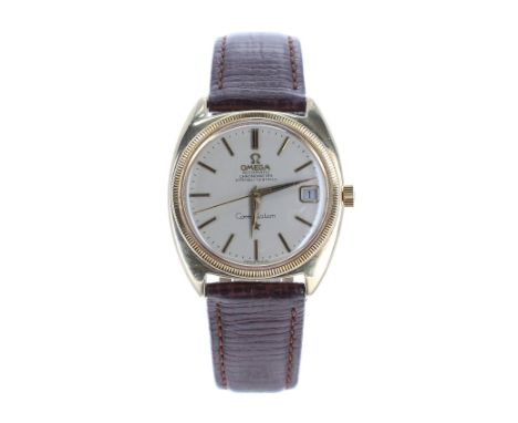Omega Constellation Chronometer automatic 14ct gentleman's wristwatch, ref. 168029, circa 1968, serial no. 2644xxxx, milled b
