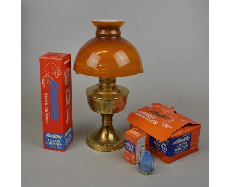Oil lamp with mantles 