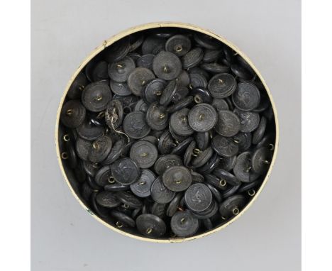Tin of WWII Army/Navy coat buttons 