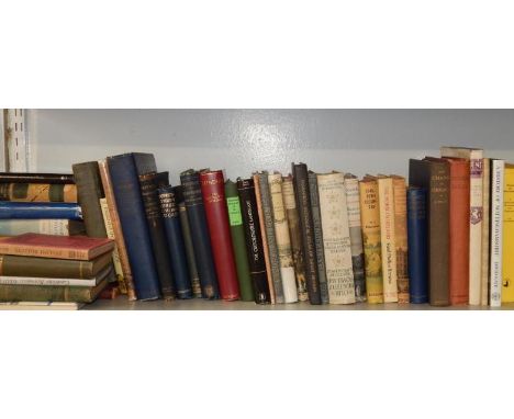 British topography.- To include works for Midlands, London and South East including Oxfordshire and Oxford, (one shelf).