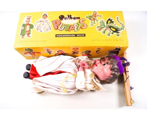 A Pelham Puppet 'Queen', 1963 with cloth tags, boxed