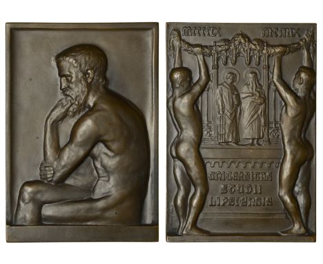 Lange, Johann Joseph Max (German, 1868-1947); b. Cologne, and Glaser & Sohn (Dresden, 1868-present)   GERMANY, 500-jähriges J