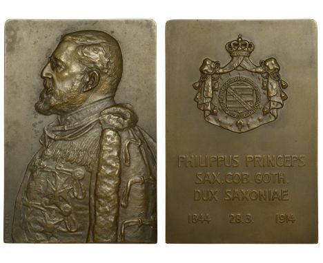 Strobel, R. (Austrian, fl. 1900-1920)   GERMANY, 70. Geburstag von Prinz Philipp von Sachsen-Coburg-Gotha [70th Birthday of P