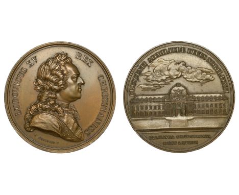 Duvivier, Pierre-Simon-Benjamin (French, 1730-1819); b. Paris   FRANCE, Fondation de l’École Militaire [Foundation of the Mil