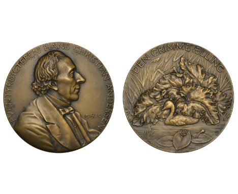 Salomon, Harald (Norwegian, 1900-1990); b. Oslo, moved to Denmark 1922   DENMARK, 125-året for HC Andersens død [125th Annive