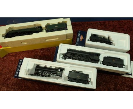 Boxed Bachmann Branchline J72 tank engine 68737, boxed Bachmann V260834 BR black loco &amp; tender, B161003 Gazelle BR black 