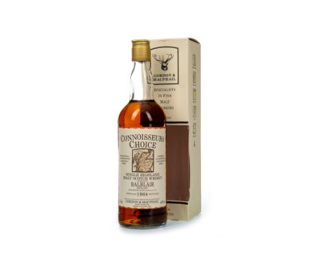 BALBLAIR 1964 CONNOISSEURS CHOICE Single Malt Scotch Whisky 75cl, 40% volume, in carton.