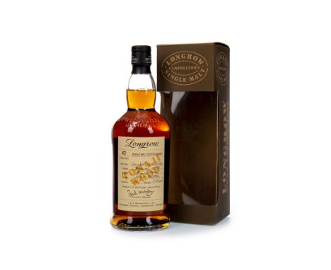 LONGROW 1995 10 YEARS OLD TOKAJI WOOD Single Malt Scotch Whisky Distilled February 1995, matured for 5 years in a refill cask