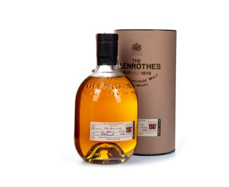 GLENROTHES 1987 Single Malt Scotch Whisky Bottled 1999. 700ml, 43% volume, in tube.