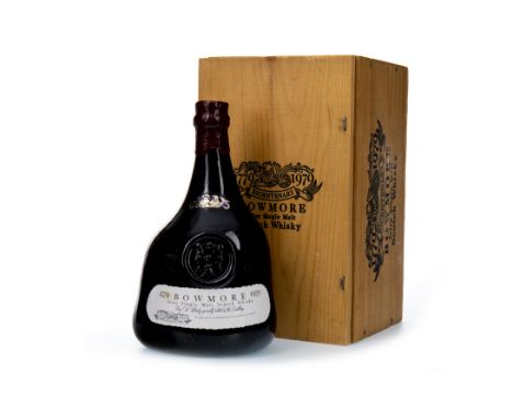 BOWMORE BICENTENARY 1779-1979 Single Malt Scotch Whisky Matured in sherry casks, a vatting of whisky from ten different years